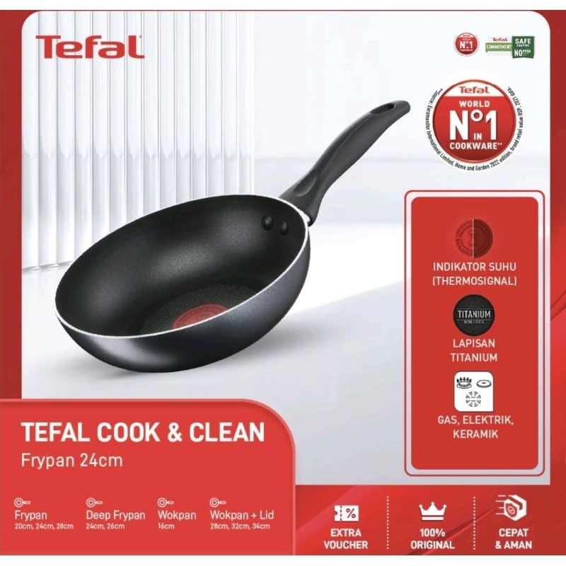 tefal cook & clean 24 cm