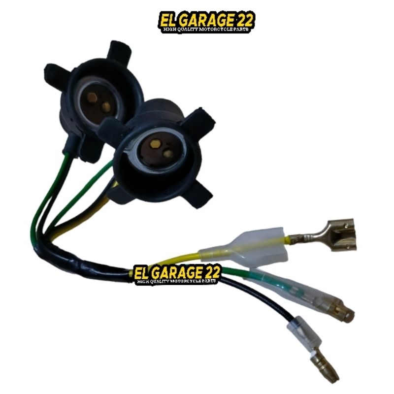 Piting lampu depan jupiter z1 jupe robot new soket kabel lampu doble Jupiter new