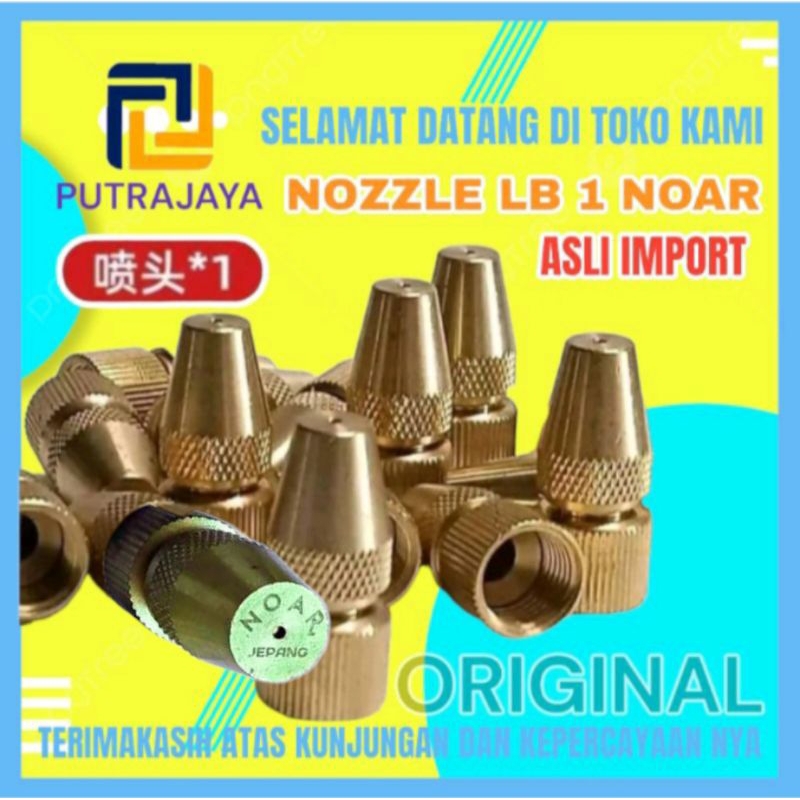 NOZZLE 2VARIAN LUBANG 1 NOAR IMPORT JAPAN
