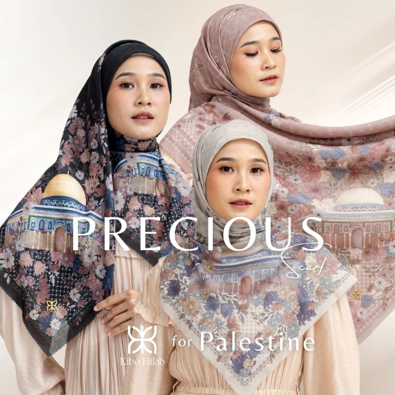 PRECIOUS SCARF KIBO HIJAB FOR PALESTINE