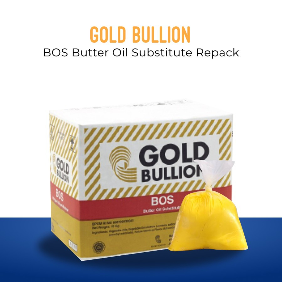 

Gold Bullion BOS Butter Oil Substitute Repack 500 Gr