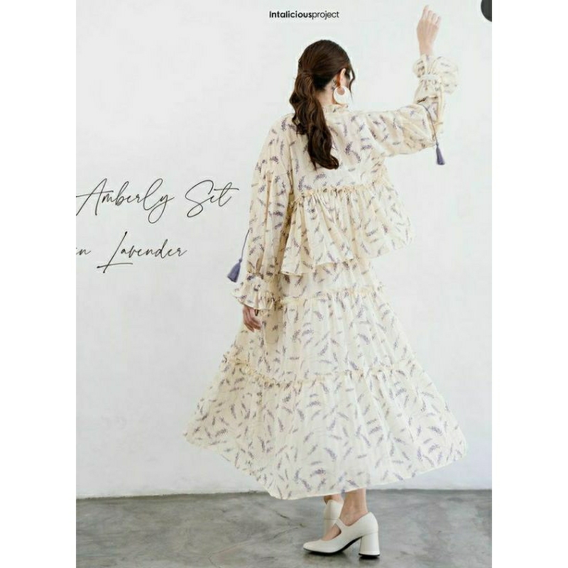 Amberly Set ITS / Amberly set Lavender ITS / Amberly Set Lavender / Intalicious Project Amberly Set 