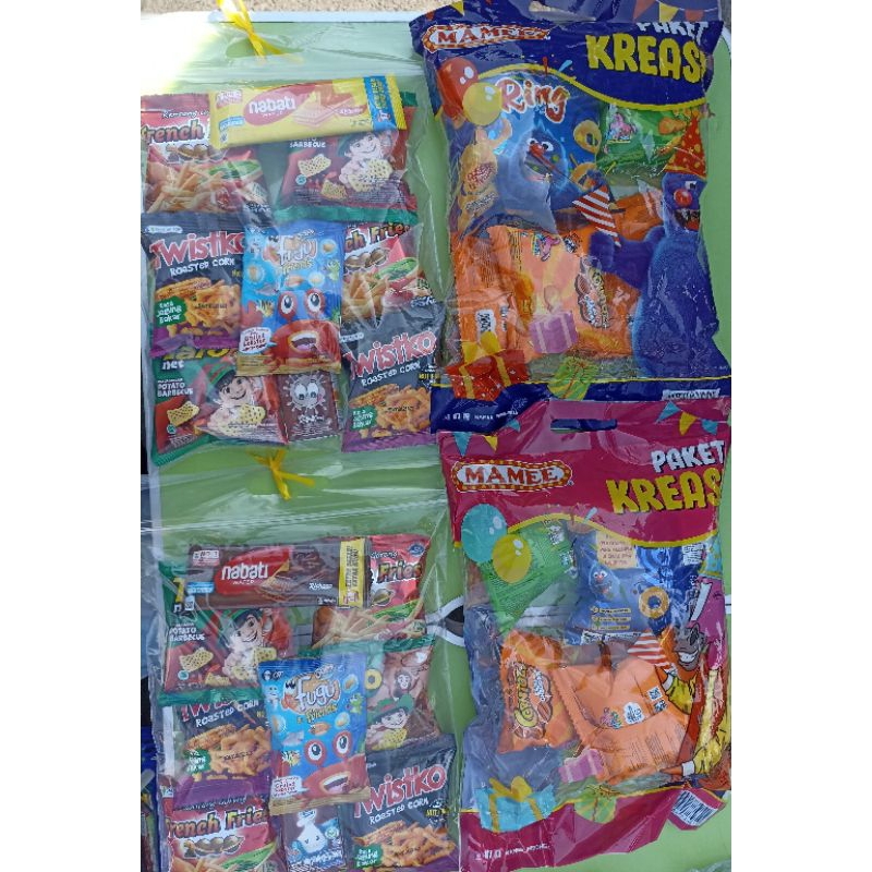 

[BELI 2 LEBIH MURAH] Paket Kreasi Smax Mamee Snack Time PRJ Ulang Tahun, Souvenir, Wisuda