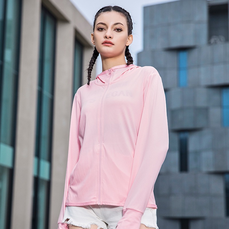 	 Jaket wanita anti sinar matahari / Jaket olahraga wanita anti UV UPF50+	