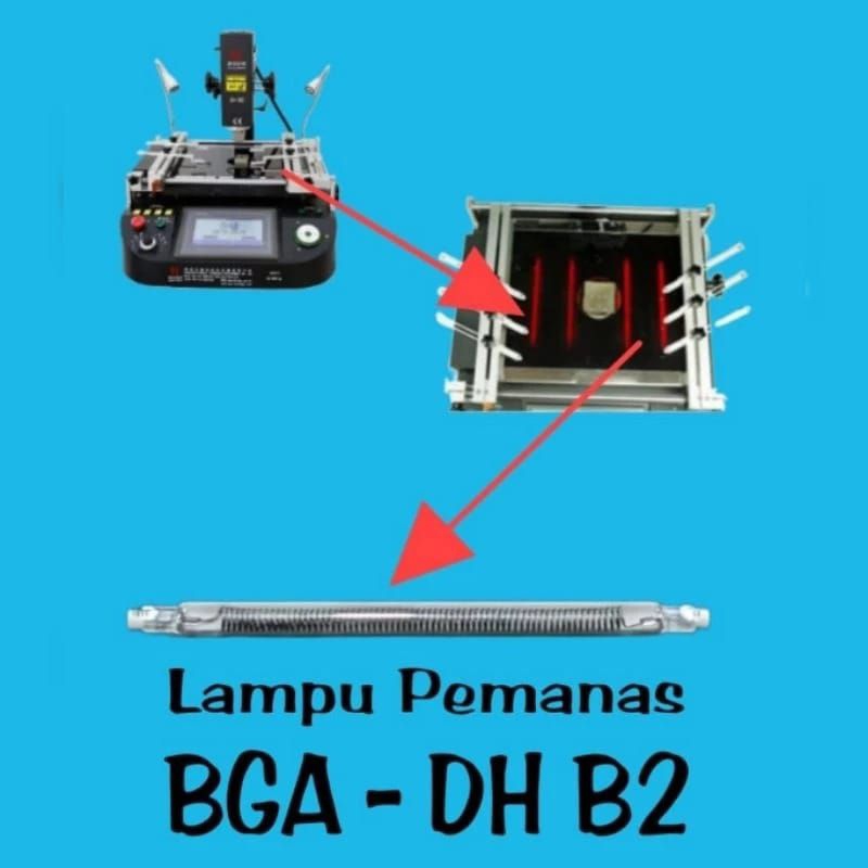 Elemen Lampu Pemanas Bga Rework DH B2