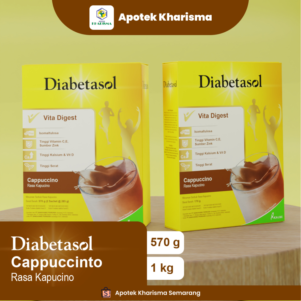 

Diabetasol 570mg Cappucino