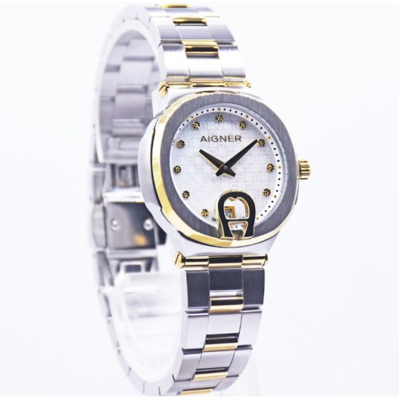 AIGNER AGW.242001 Taviano 2 Jam Tangan Analog Wanita Original Swiss Made