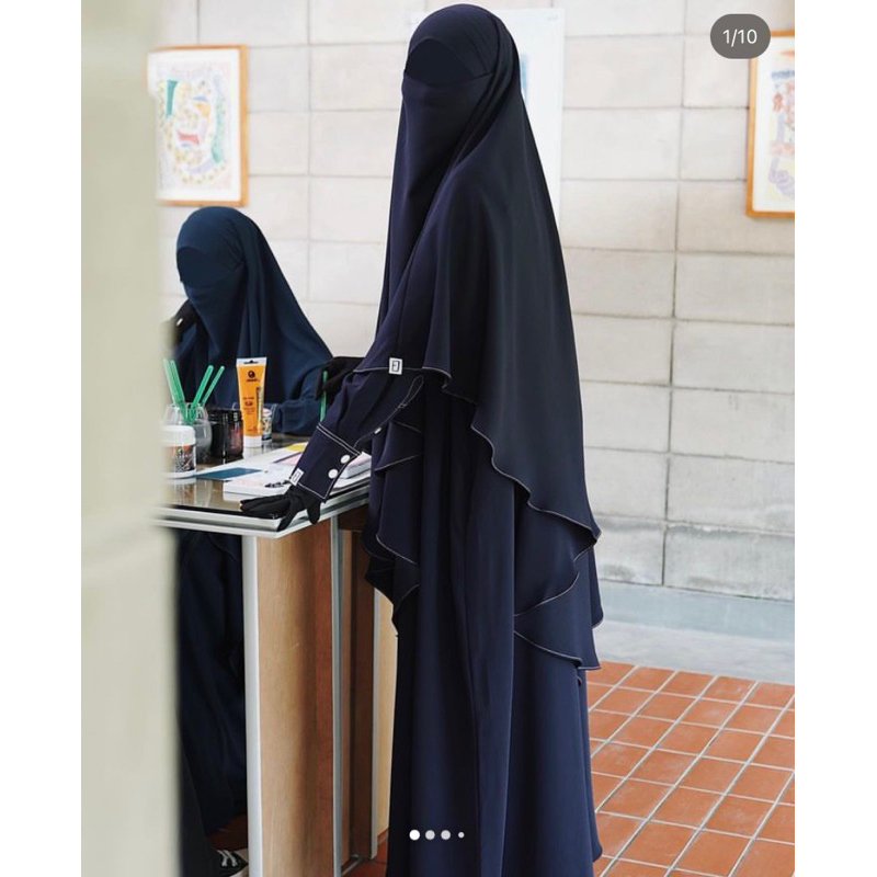 kemejabaya elmadina abaya XS midnight navy