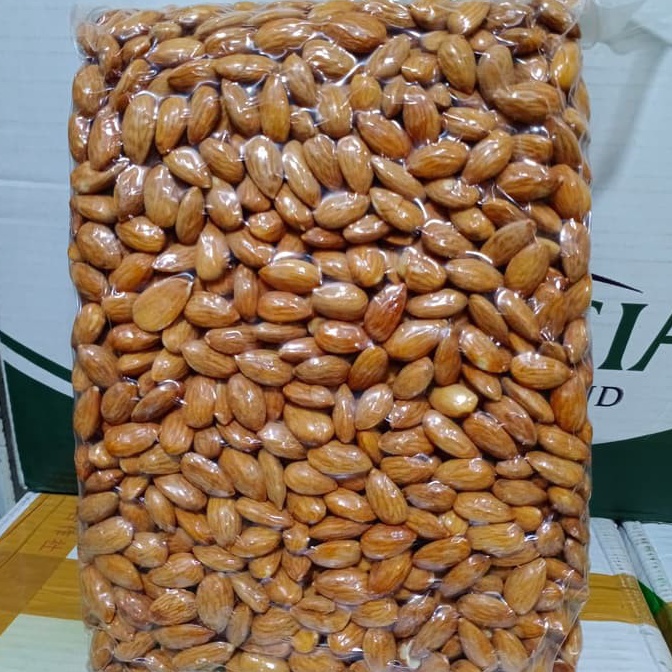 

[7TZ69] Roasted ALMOND - Kacang Almon Panggang 500Gram MATANG kmklm