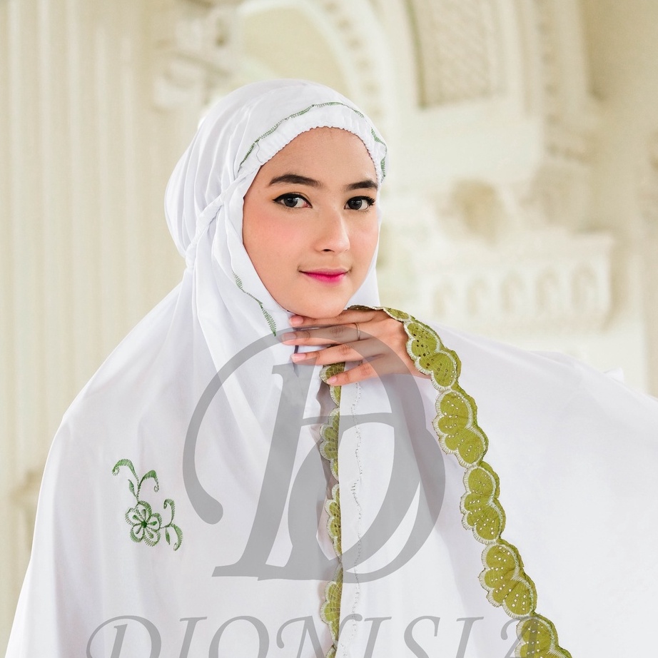 Ready Stok Mukena Dewasa BSY Putih Polos Mukenah Travel Putih Murah DIONISIA Zahira Terkini