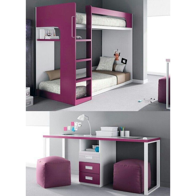 Tempat tidur tingkat anak dan dewasa - sampel foto & ongkir