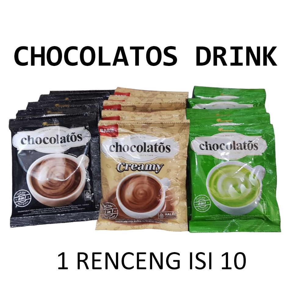 

T3rlar!s CHOCOLATOS DRINK RENCENG ISI 10 Barang Terupdate