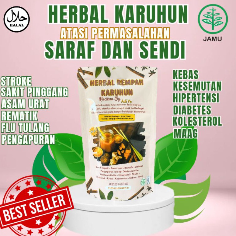 

Terk!ni HERBAL KARUHUN SARAF KEJEPIT TANPA OPRASI ASAM URAT REMATIK STROKE DIABETES [298]