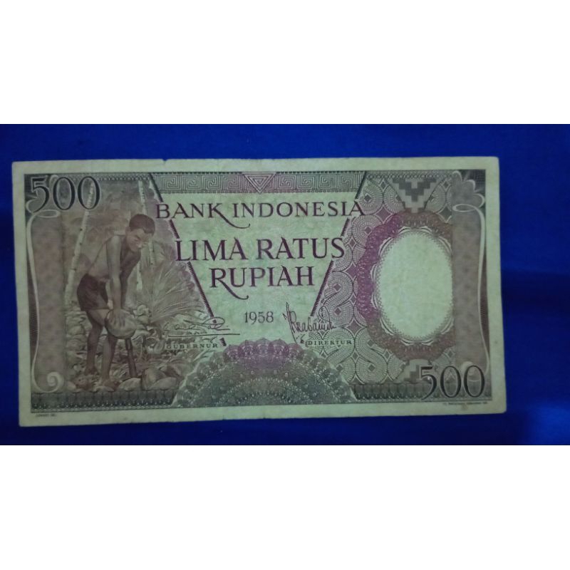 uang_kuno_500~seri|pekerja|original asli