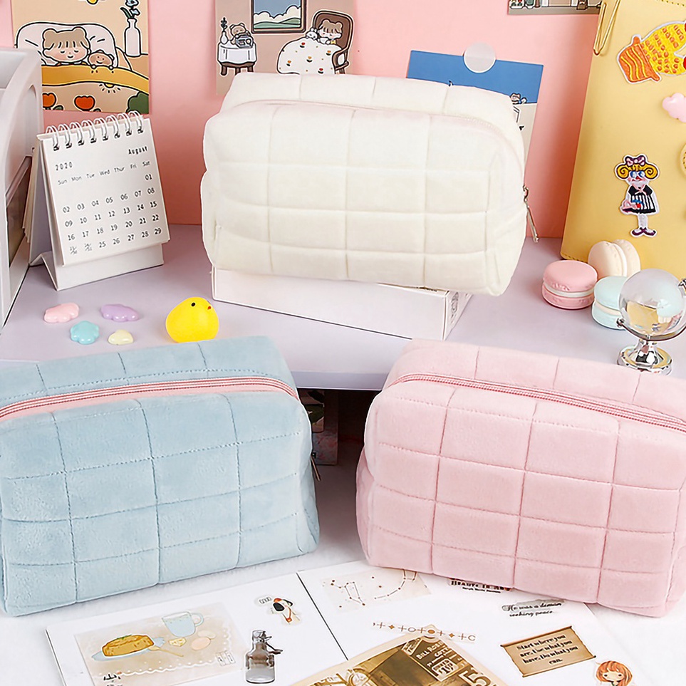 

Ready Stock Tempat pensil lucu, tas kecil, kapasitas besar, pensil warna macaron, tas kosmetik, tempat pensil mewah, tempat pensil siswa kreatif Ready Stock