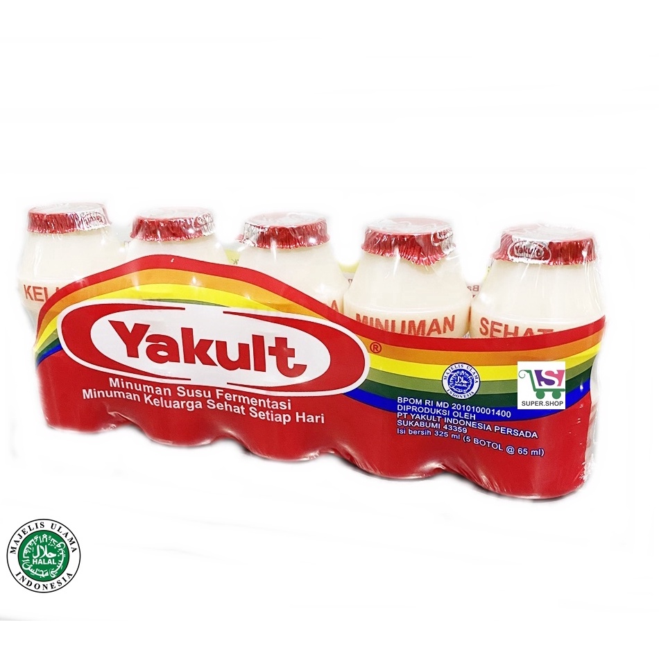 

LQ8LJ YAKULT Minuman Susu Fermentasi Kesehatan (isi 5 pcs) ❉Bestseller