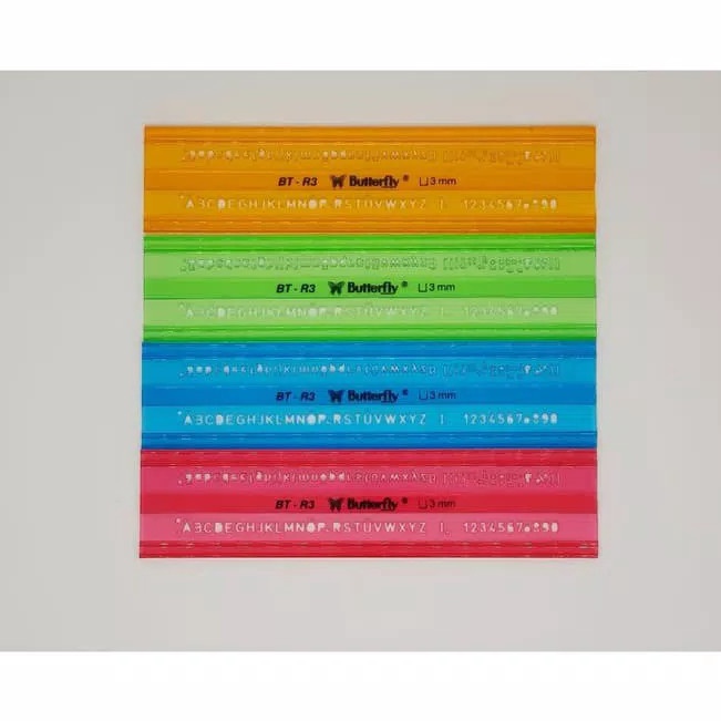 

Big Sale Butterfly Penggaris BT-R3 / MAL HURUF 3MM ➡✷