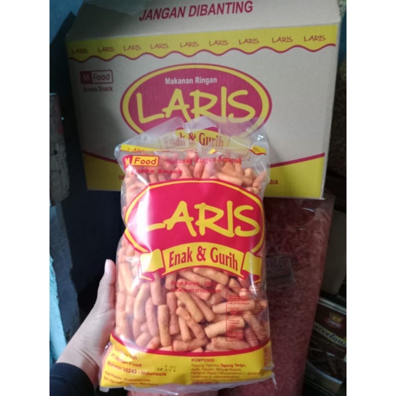 

Kurupuk Laris Udang Asli Kemasan 250gr