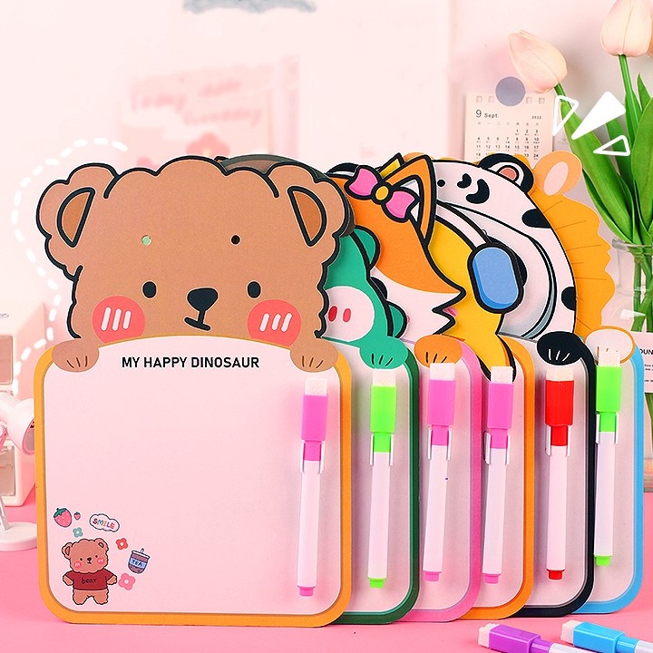 

Paling Popular Papan tulis anak karakter lucu Papan gambar kartun bisa dihapus Papan termurah mainan edukasi Whiteboard mini animal sekolah pelajar Laris