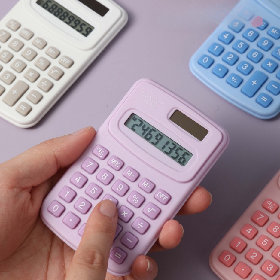 

Harga Murah KAWA Kalkulator Kecil 8 Digit Calculator Mini Pocket Full Color Warna Macaroon Lucu Pastel Soft Estetik Aesthetic Kirim Langsung