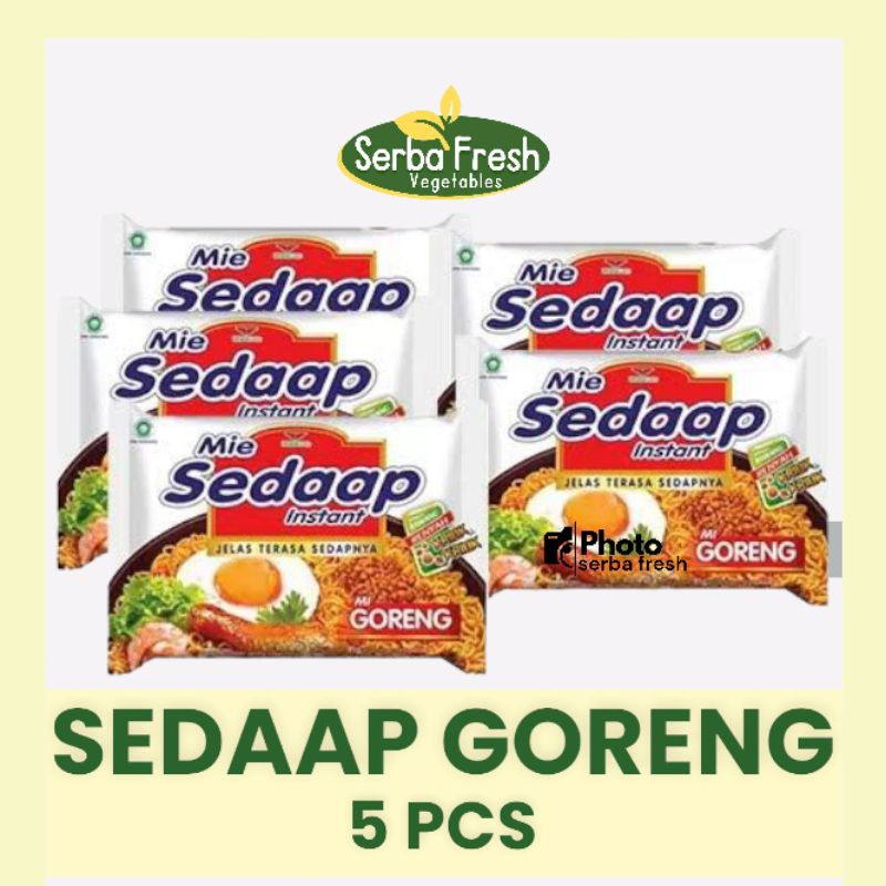

SEDAAP GORENG | 5 PCS | SERBA FRESH