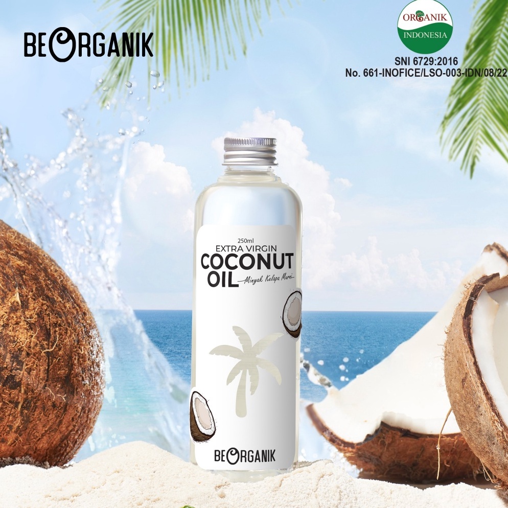

[PRODUK-IJZDH50] Extra Virgin Coconut Oil VCO 250ml - Minyak Kelapa Murni 100% Sale ⌒