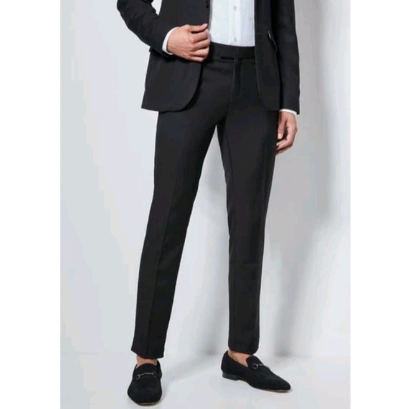 CELANA KANTOR FORMAL PRIA SLIMFIT BAHAN DASAR KAIN WOL