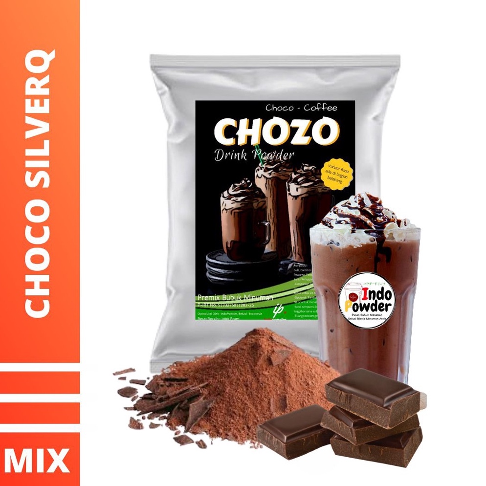 

51 BUBUK MINUMAN CHOCO rasa SILVERQ 1Kg - SERBUK CHOCO rasa SILVERQ 1Kg 90