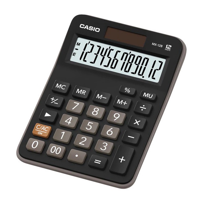 

Terlaris Kalkulator Meja CASIO MX-12B Office Value Desktop Series Calculator 12 B ➽✤★