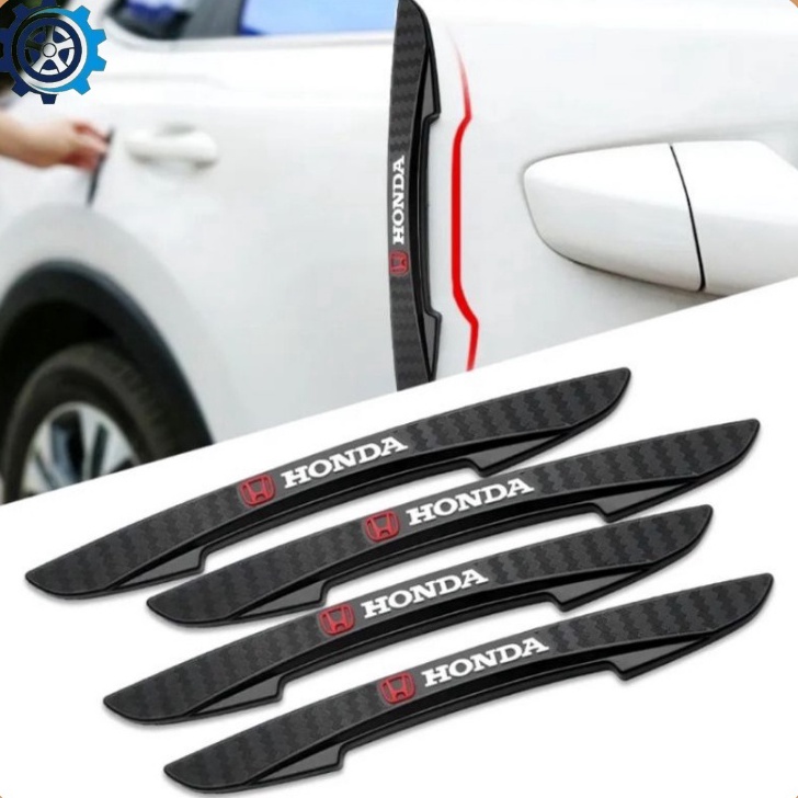 TIPE DOU567 4pcs Pelindung Pintu Mobil Avanza Pelindung Pintu Mobil Pintu Pelindung Sisi Goresan Doo