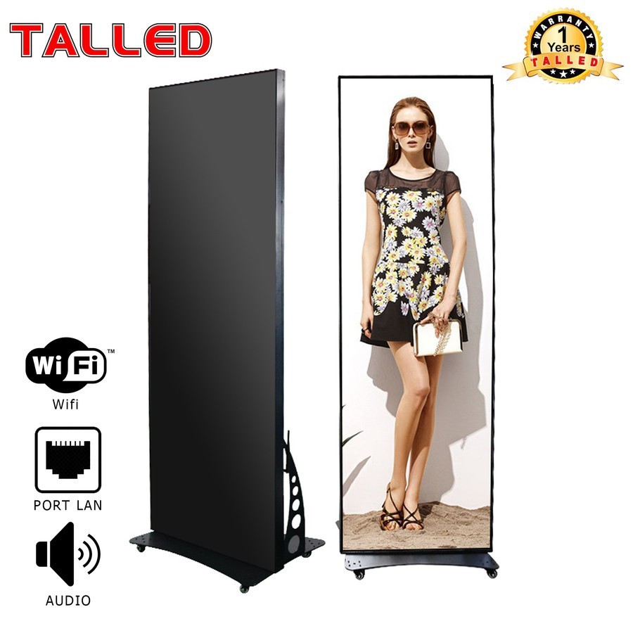 LED VIDEOTRON DISPLAY STANDING BANNER P2.5 INDOOR TALLED