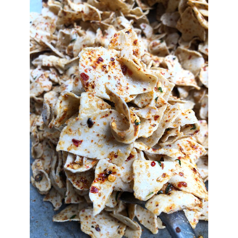

Basreng rempah daun jeruk Basreng kriuk Basreng pedas Basreng viral
