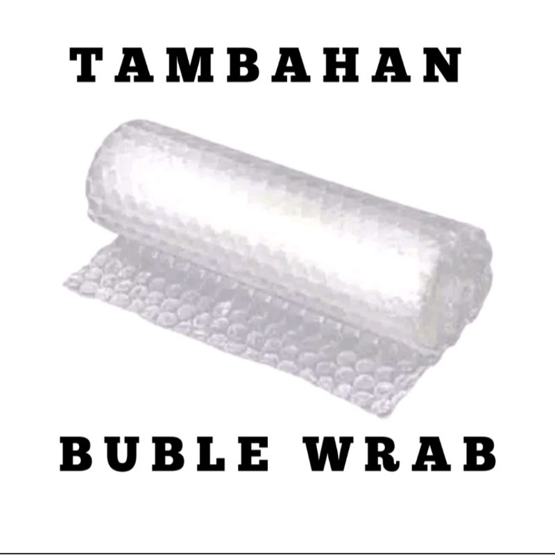 

BUBLE WRAP TAMABAHAN PAKING BUBLE WRAPING BIANG PAKET AMAN &TIDAK PEYOK