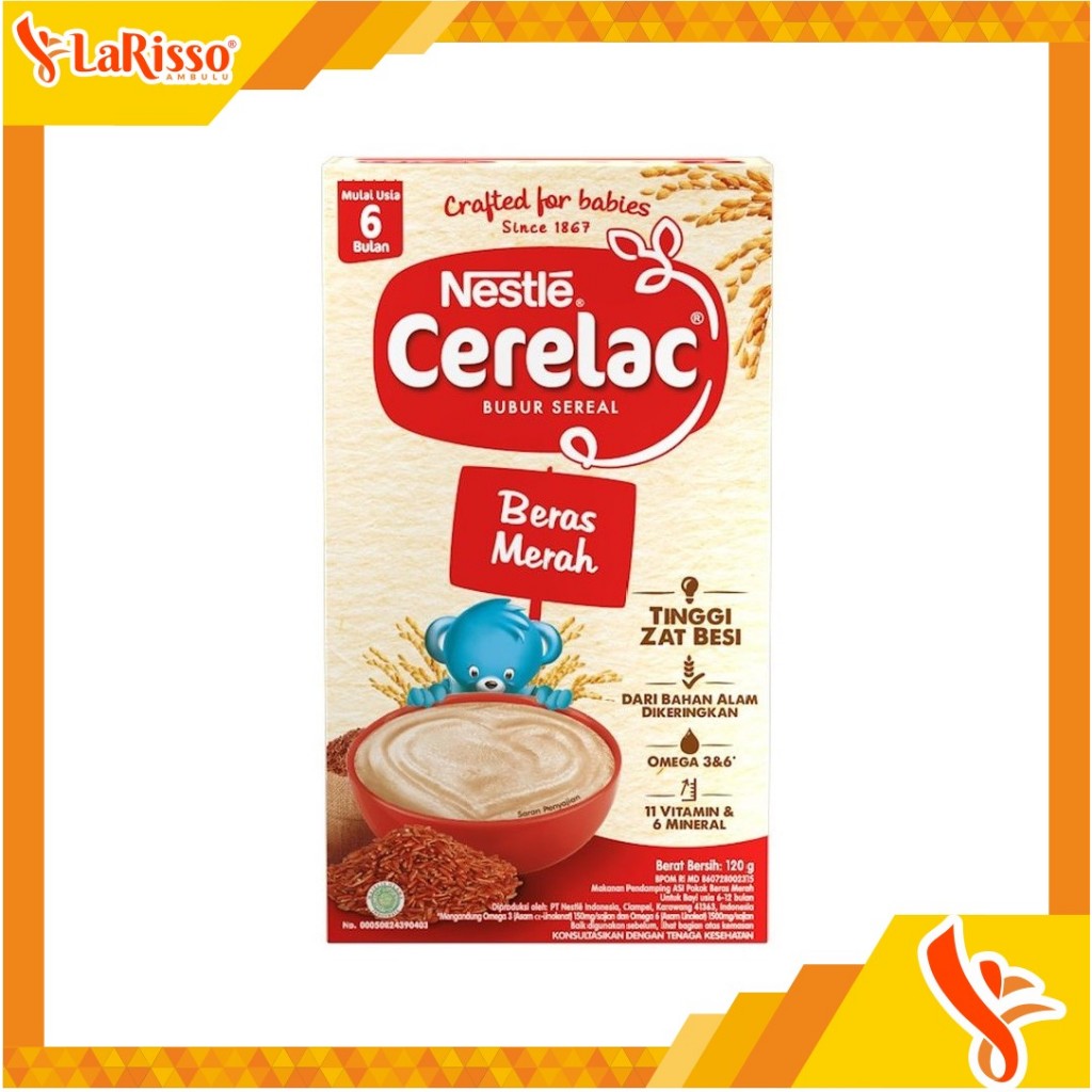 NESTLE CERELAC BUBUR 120GRAM ALL VARIAN