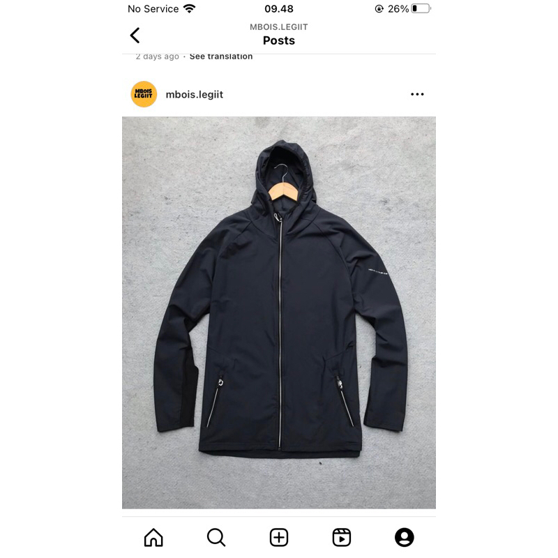 JAKET LIGHTWEIGHT SOFTSHELL FIND*OUT BIG SIZE