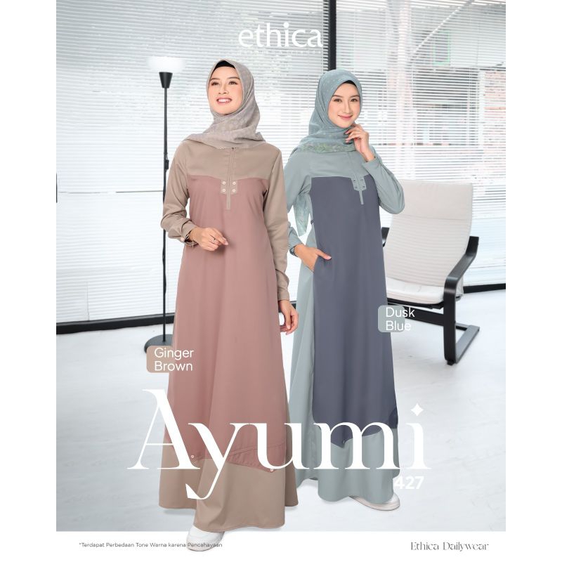 Ethica Collection/ Ethica daily wear / Ayumi Series / gamis Ayumi
