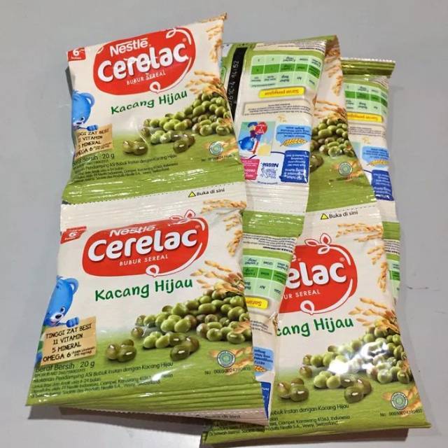 CERELAC KACANG HIJAU DAN CERELAC BERAS MERAH