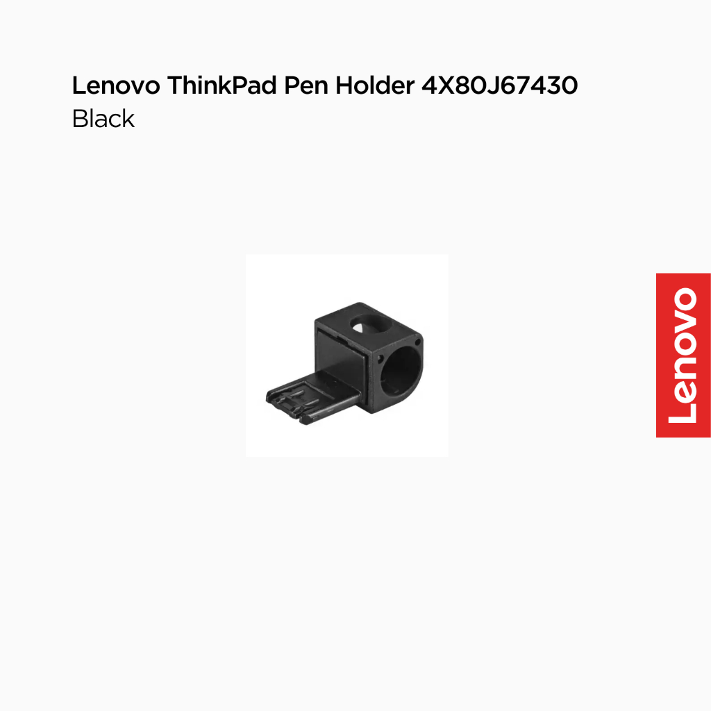 Lenovo Digital Pen Holder (satuan, tidak ada box) 4X80J67430 Black untuk Laptop ThinkPad IdeaPad Yog