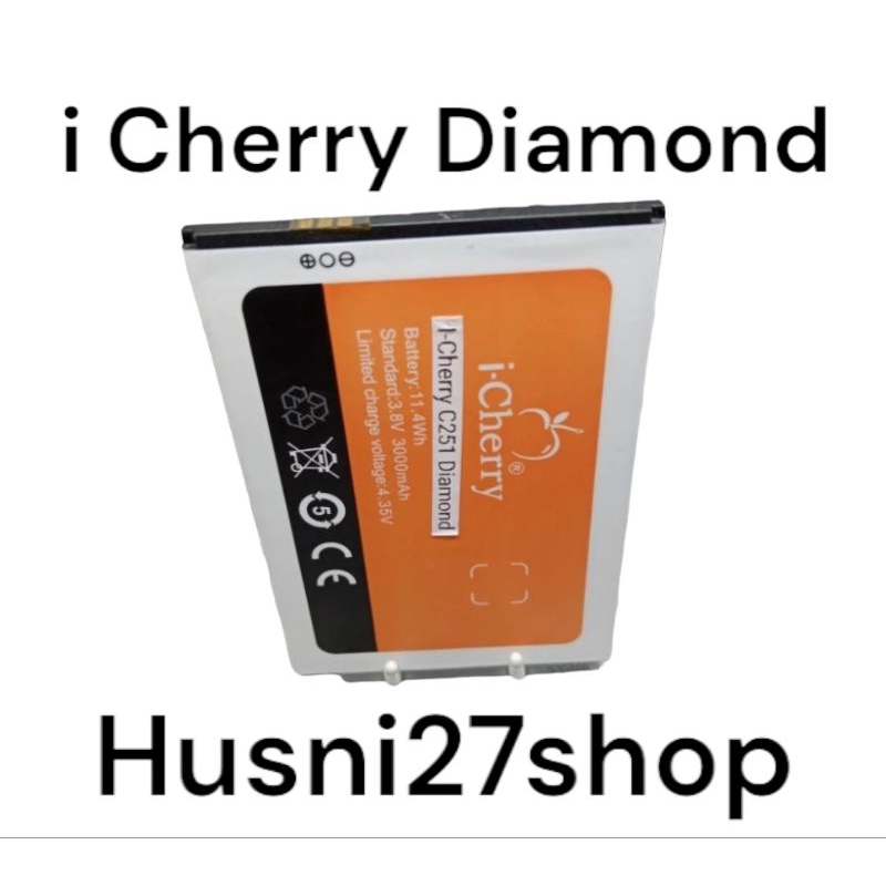 Batrai For Icherry C251 diamond Batre i-cherry C 251 Baterai original Battrey