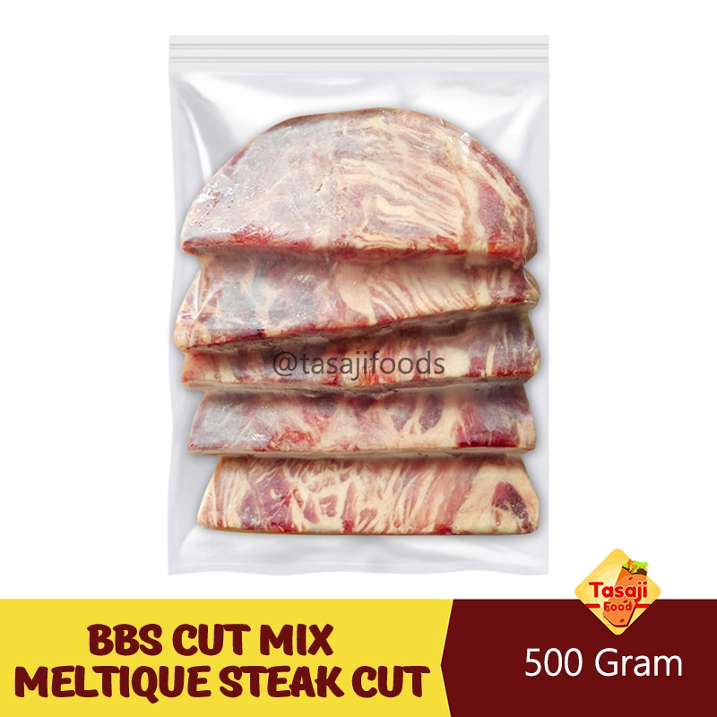

BBS Daging Sapi Cut Mix - Meltique Steak Cut 500gr