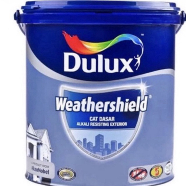 Cat Dasar Tembok Exterior Dulux Weathershield Alkali Resisting Exterior 2,5 Liter