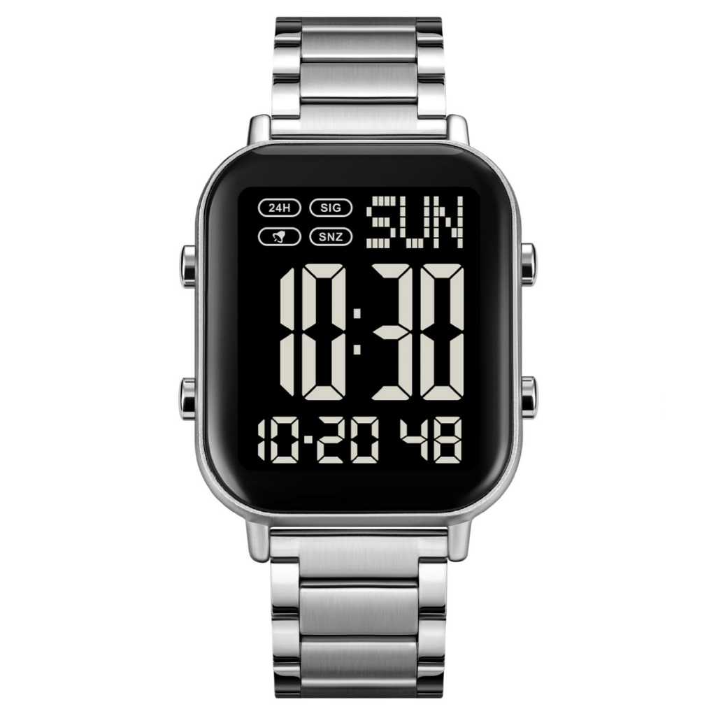 SKMEI 2259//JAM TANGAN DIGITAL RANTAI//JAM TANGAN STAINLESS STEEL//JAM TANGAN PRIA RANTAI ORIGINAL/W
