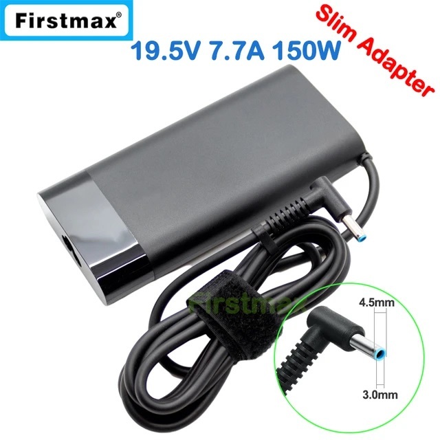 150W 19.5V 7.7A 4.5*3.0mm Adaptor Charger HP Pavilion Gaming 15 17 Laptop Zbook 15 G3 G4 G5 G6 OMEN 