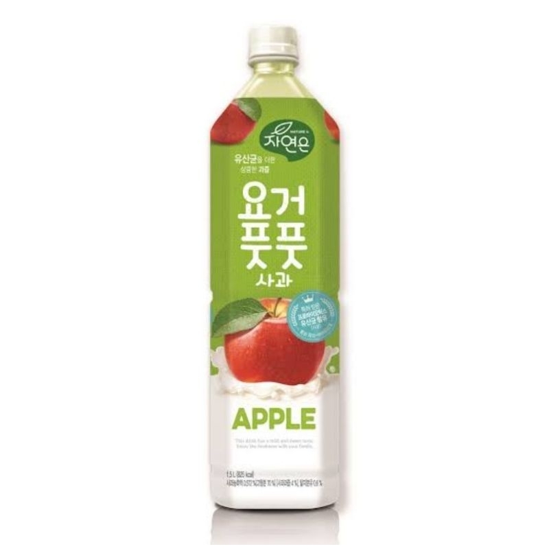 

Woongjin Zaiyeonun Apple Yogurt Drink 1,5 Liter