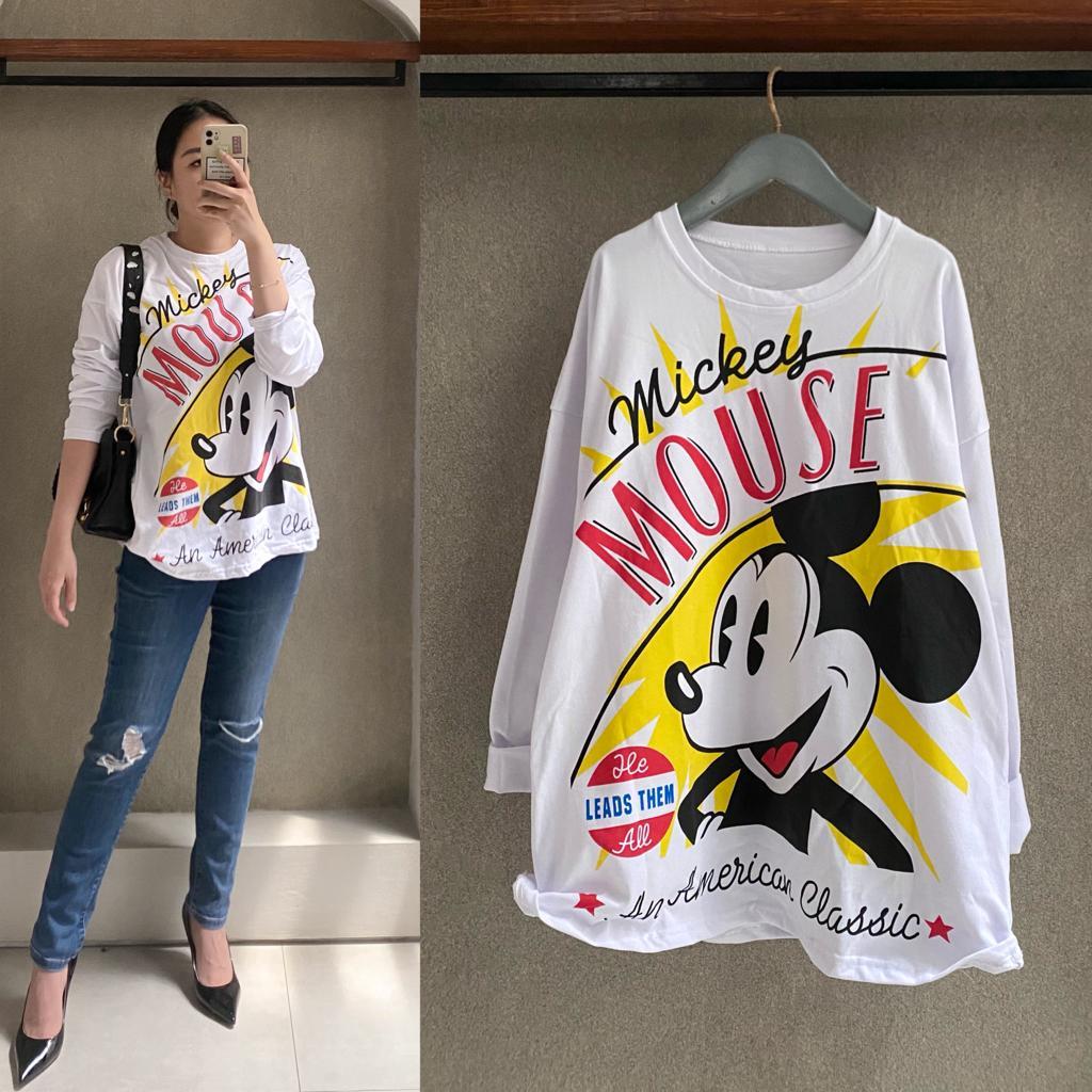 WS atasan wanita tunik Vespa jaman dulu klasik bahan katun premium/Kaos fit to XL jumbo/Top Blouse k