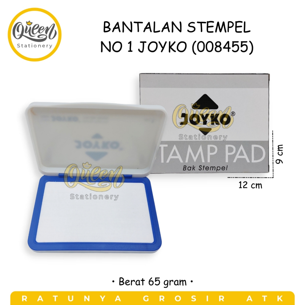 

1 PCS BANTALAN STEMPEL NO 1 JOYKO STAMP PAD BAK STEMPEL (008455)