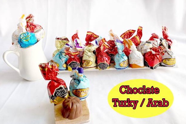 

D1sk0n Pr0m0 Coklat Turkey Mix 1kg / Coklat Arab / oleh oleh umroh [66]