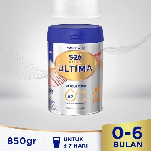 S26 Promil Ultima Tahap 1 Susu Formula [850 g]