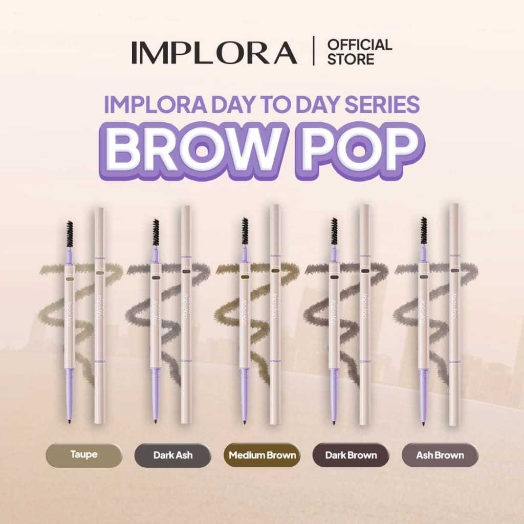 IMPLORA Day To Day Brow Drop - Eyebrow Pencil