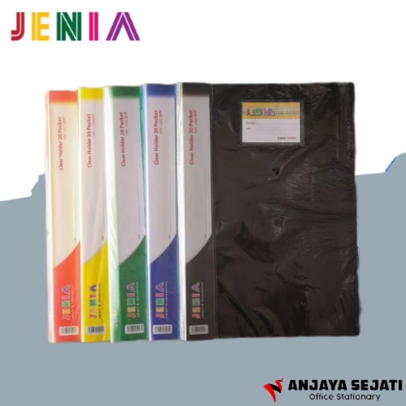 

Clear Holder 20 Pocket Polos F4 Jenia